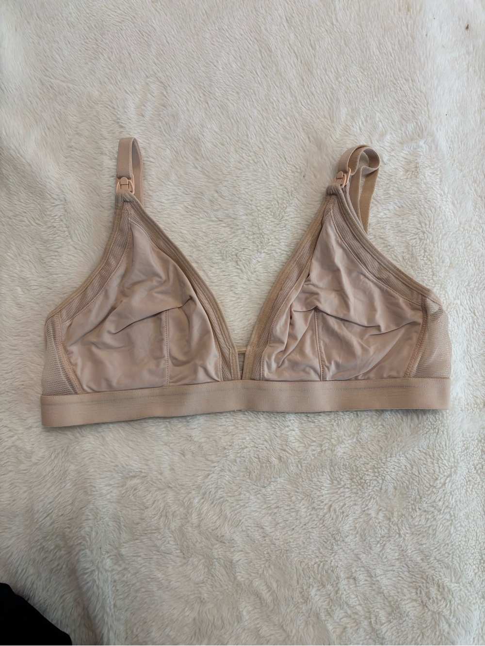 Lively Nude Wireless Soft-Cup nursing Bra